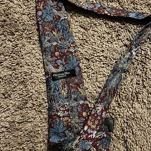 Christian Dior men silk dress tie